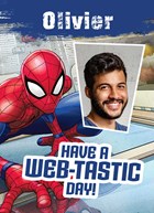 Spiderman fotokaart web-tastic day